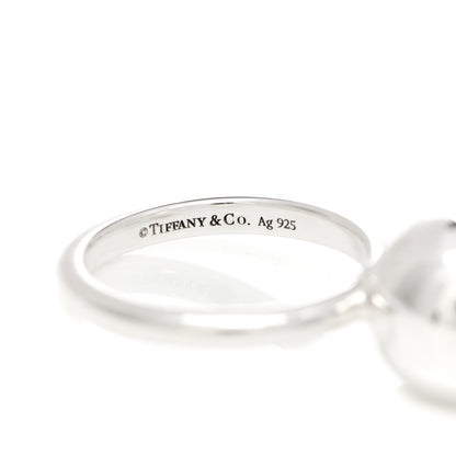 Tiffany Sterling Silver 12mm HardWear Ball Ring 53 6.5 6 of 6