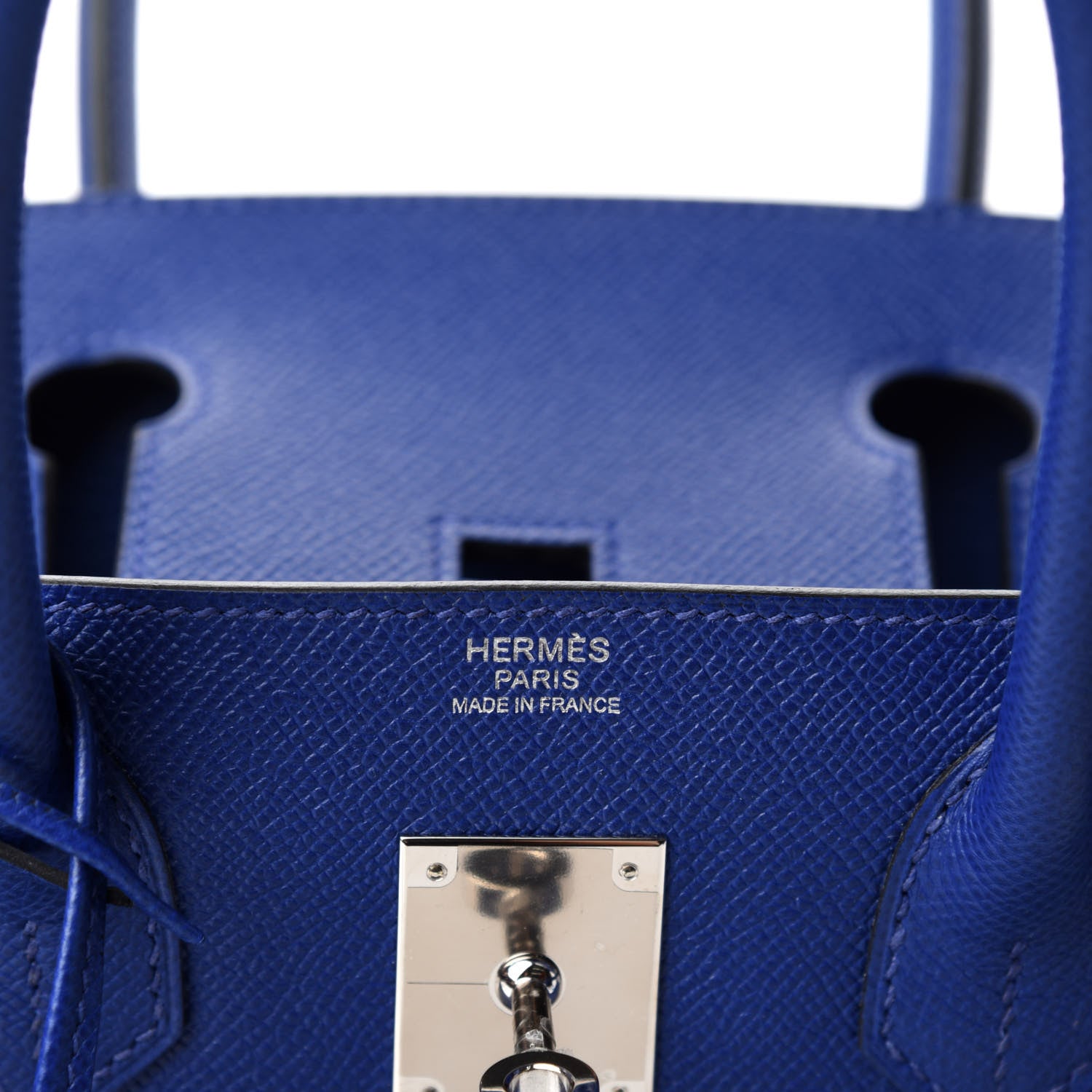 Hermes Epsom Birkin 30 Bleu Electrique 8 of 11