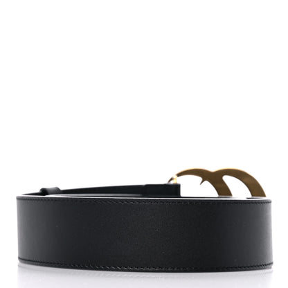 Gucci Calfskin Double G 40mm Belt 75 30 Black 2 of 7