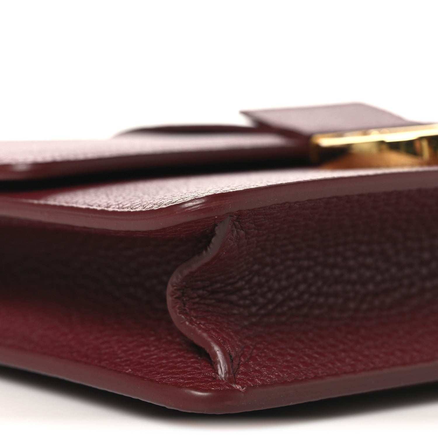 Christian Dior Grained Calfskin 30 Montaigne Flap Bag Red Brick 8 of 10