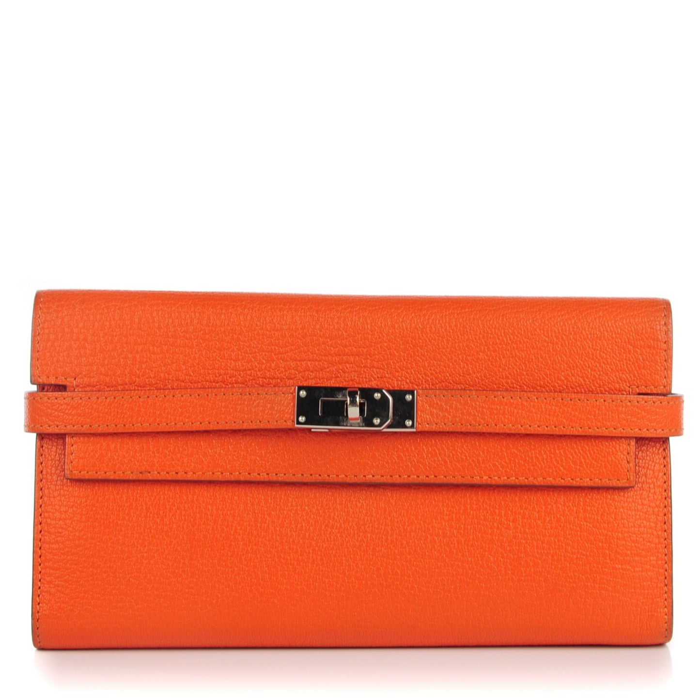 Chevre Mysore Kelly Longue Wallet Feu
