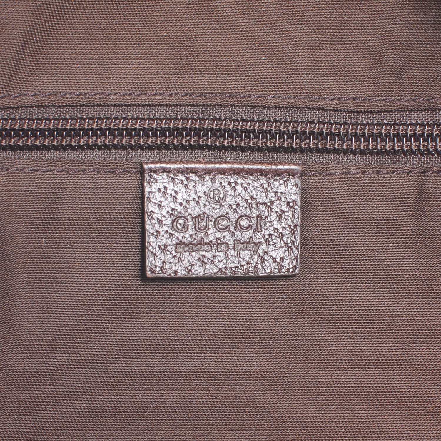 Gucci GG Monogram Web Medium Classic Backpack Brown 6 of 7