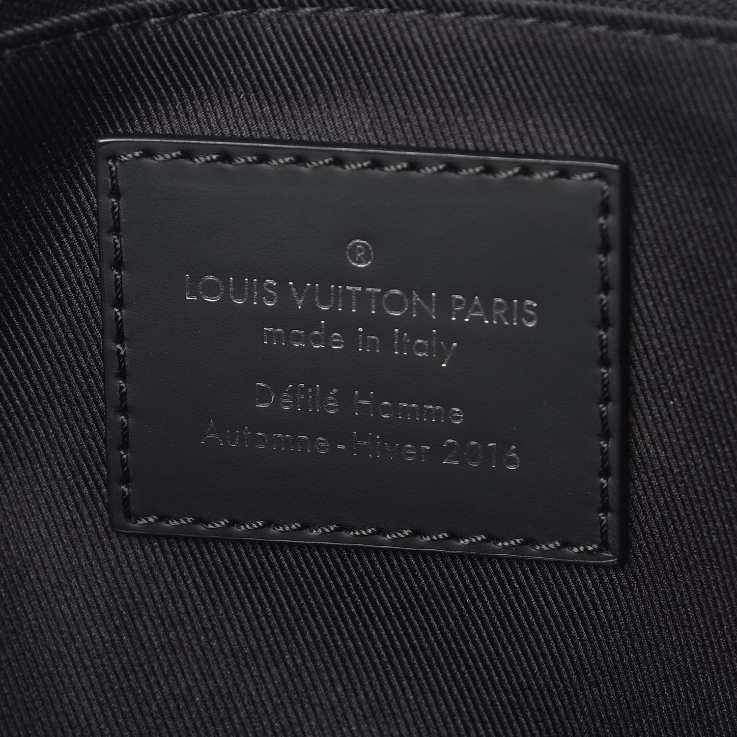 Louis Vuitton Monogram Eclipse Voyager PM Messenger 6 of 9