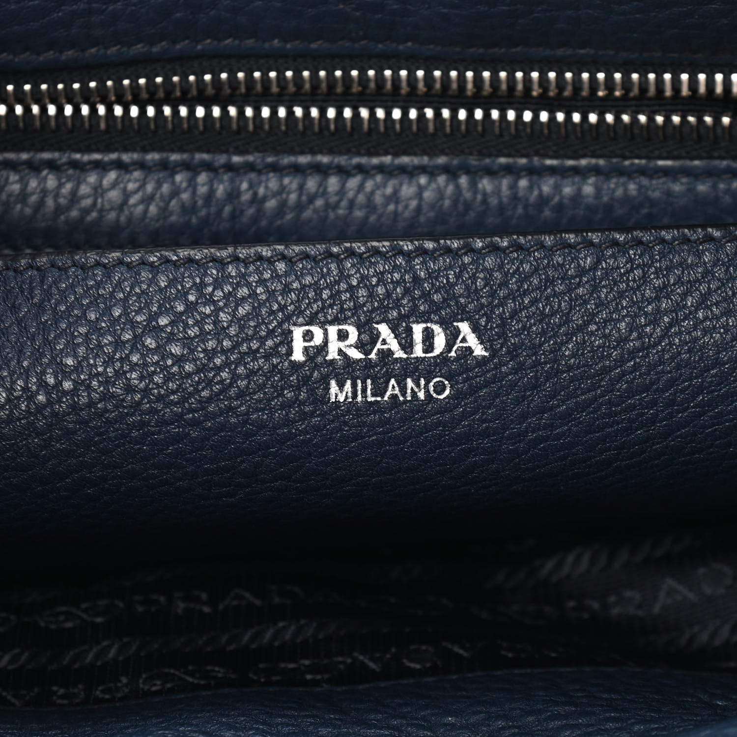 Prada Vitello Daino Satchel Baltico 5 of 8