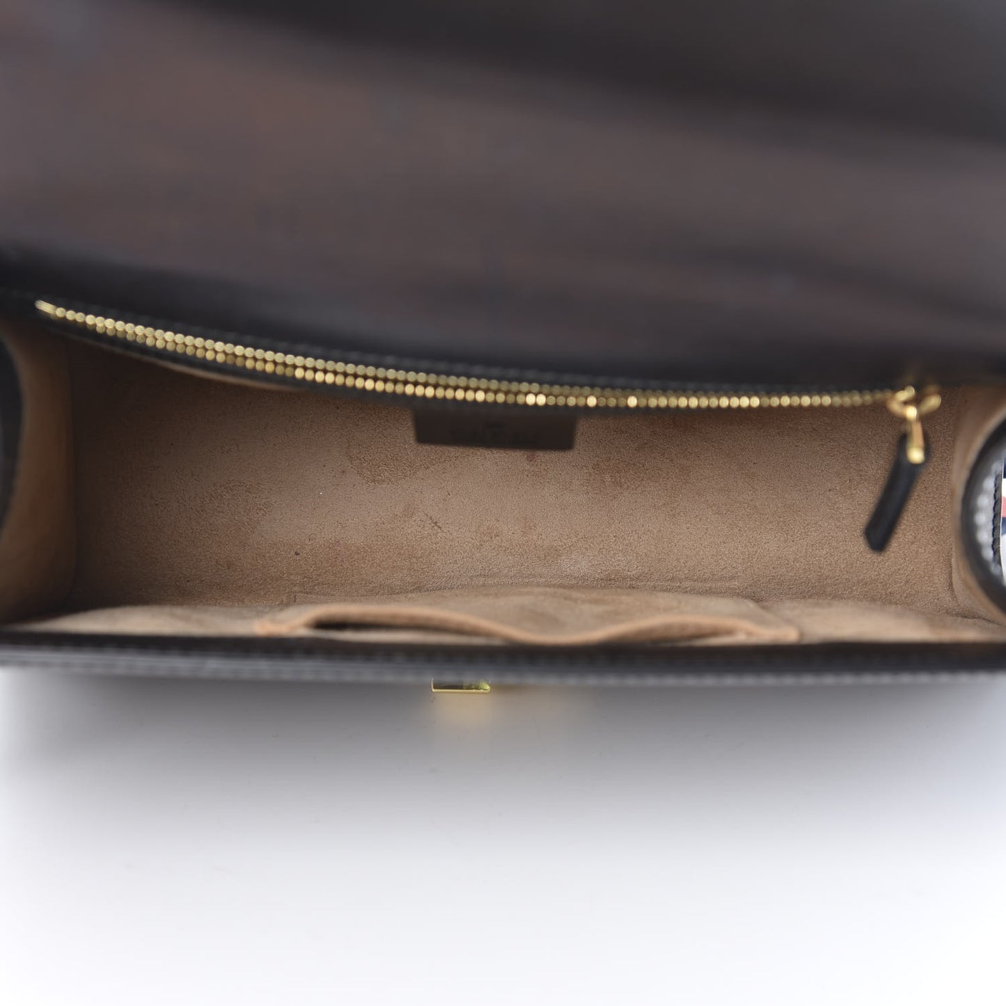 Calfskin Small Sylvie Shoulder Bag Black