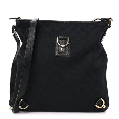 Gucci Monogram Abbey Messenger Bag Black 1 of 10