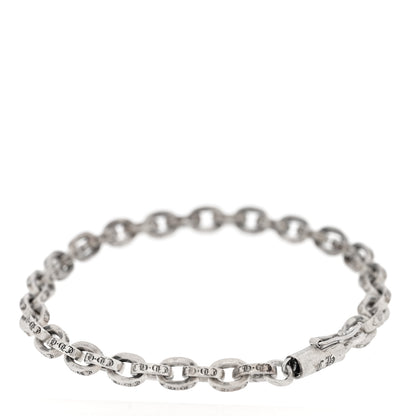 Chrome Hearts Sterling Silver Paper Chain Bracelet 2 of 3