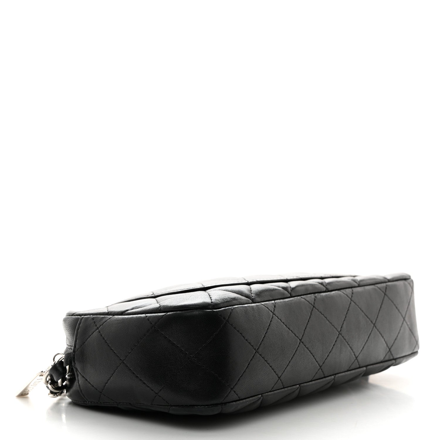 Chanel Lambskin Quilted Small Timeless Camera Case Black 4 of 10