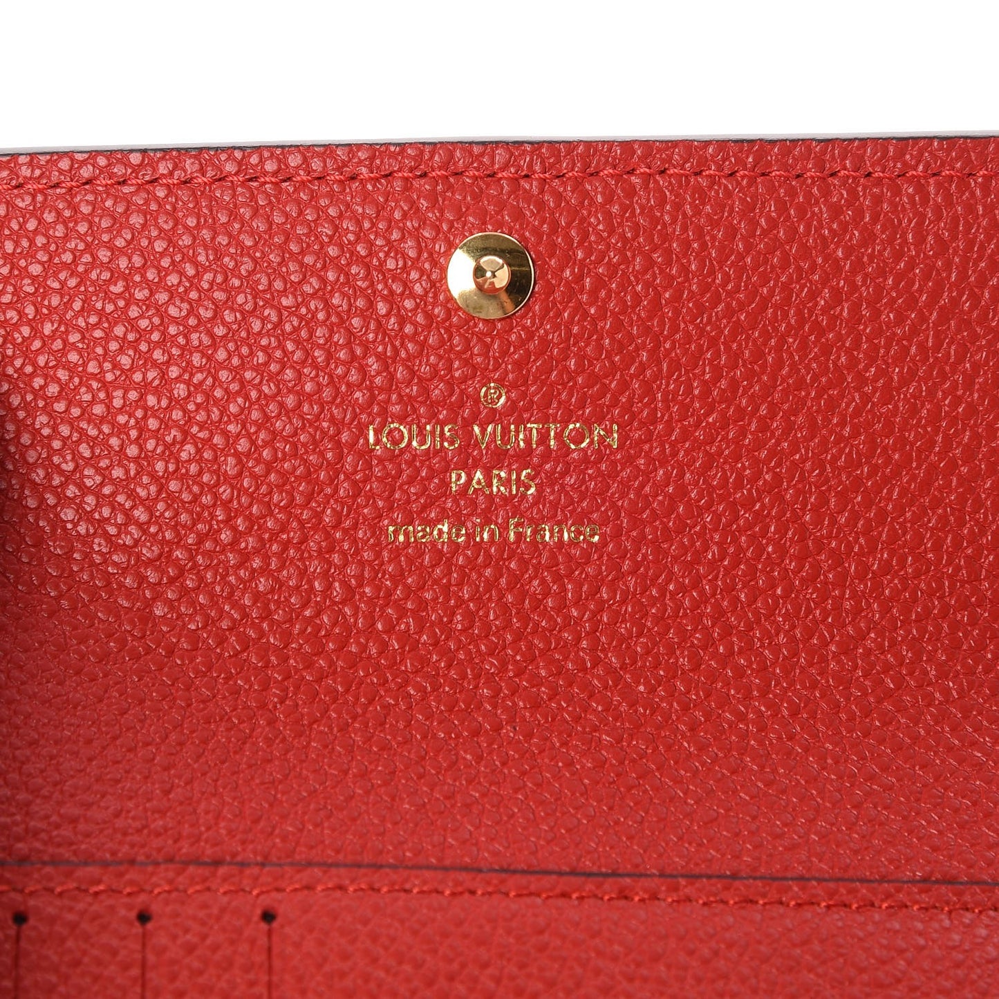 Empreinte Pont-Neuf Compact Wallet Cherry
