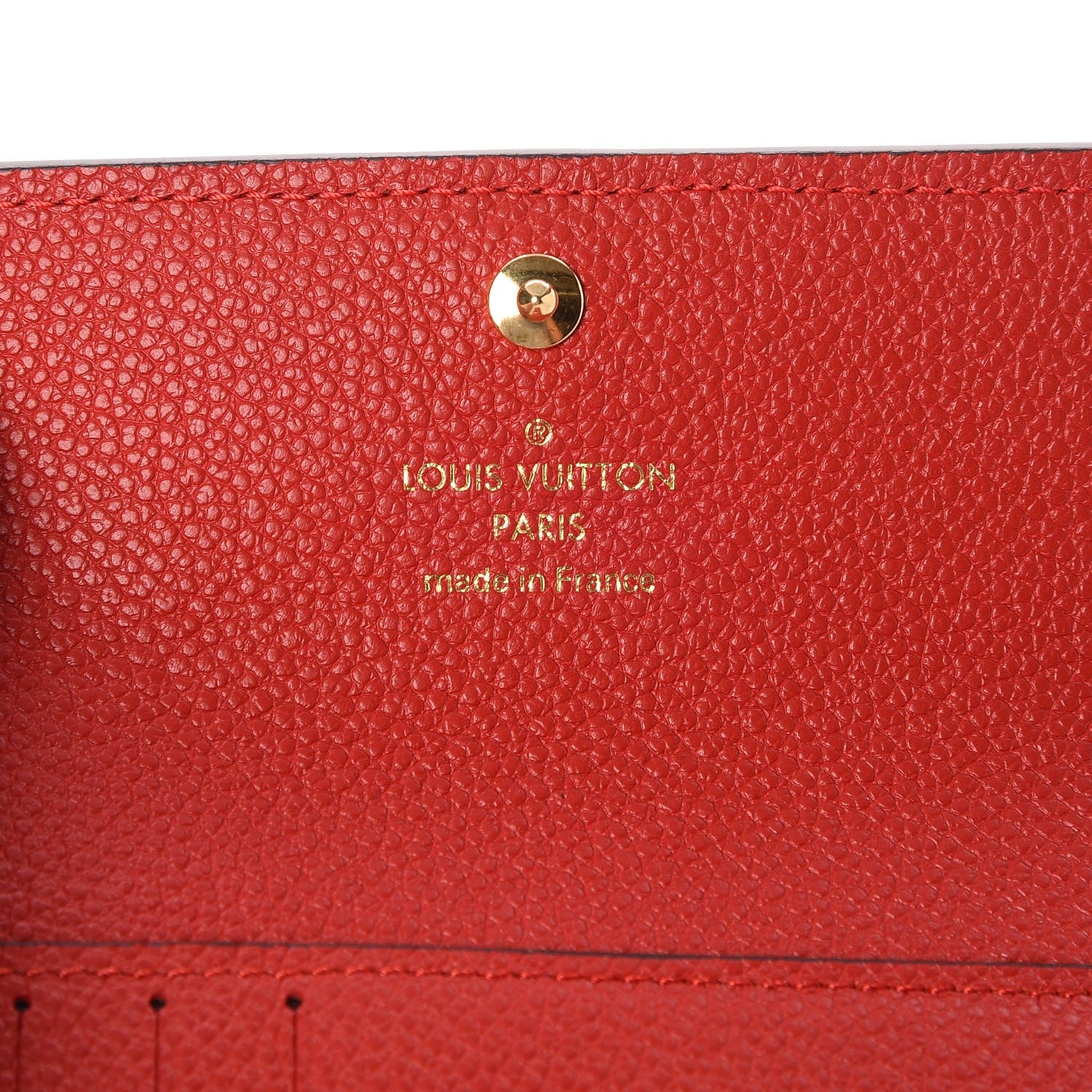 Louis Vuitton Empreinte Pont-Neuf Compact Wallet Cherry 6 of 8
