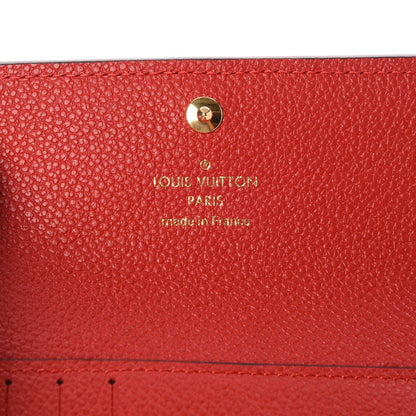 Louis Vuitton Empreinte Pont-Neuf Compact Wallet Cherry 6 of 8