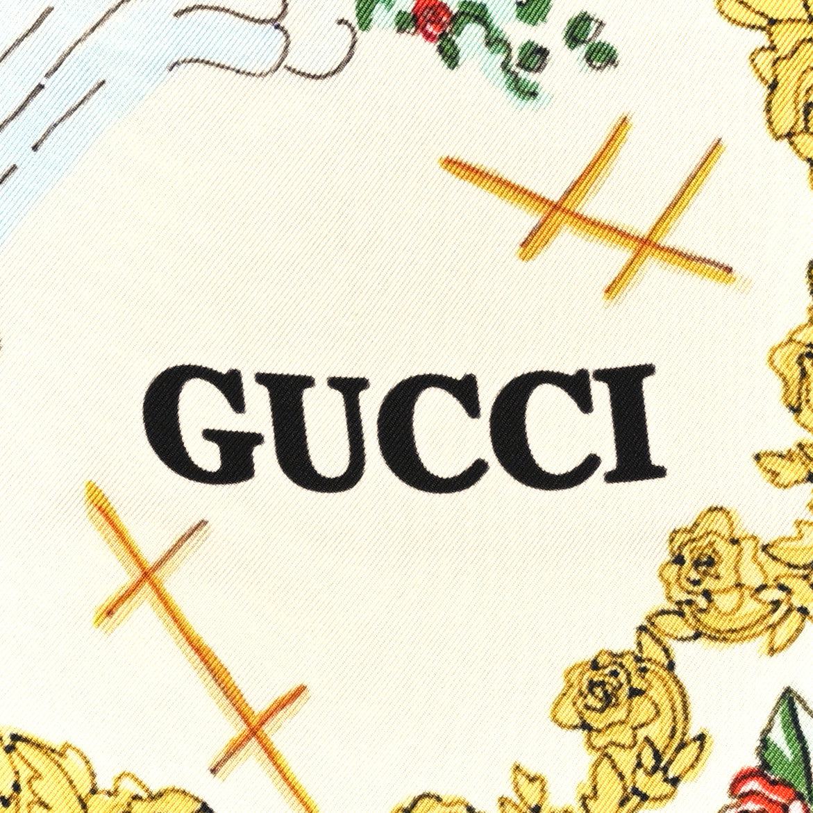 Gucci Silk Memories of Paris Scarf 2 of 3