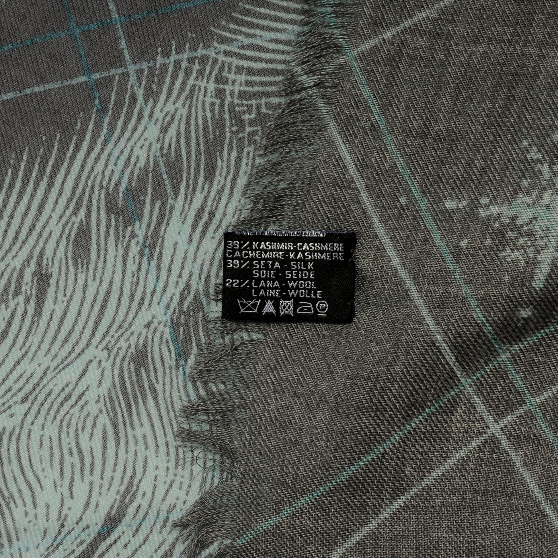 Chanel Silk Lion CC Scarf 5 of 5