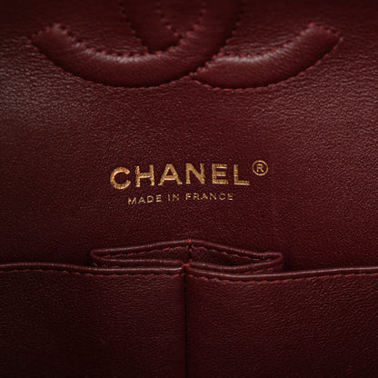 Chanel Lambskin Quilted Medium Double Flap Black 6 of 14