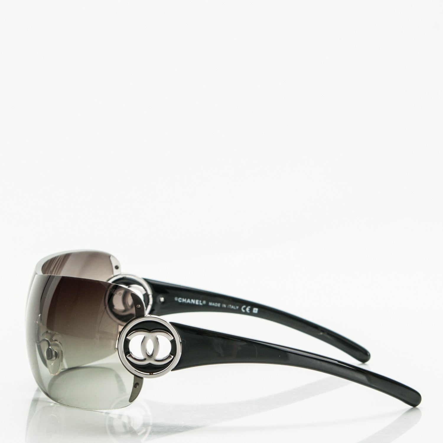 Chanel CC Sunglasses 4145 Black 2 of 5