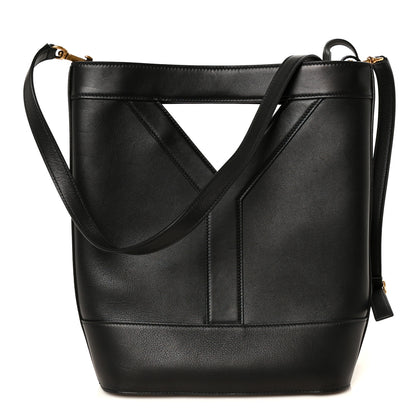 Saint Laurent Smooth Calfskin Y Small Bucket Bag Black 1 of 14