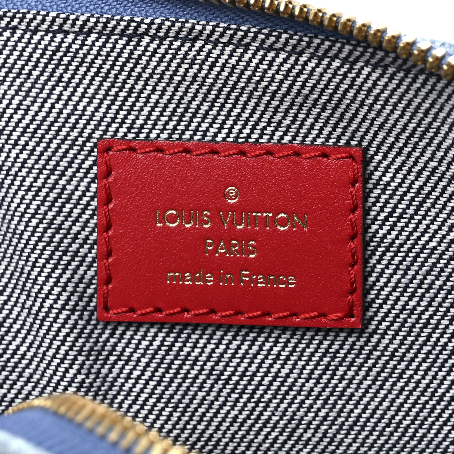 Louis Vuitton Denim Damier Monogram Patchwork Alma BB 6 of 11