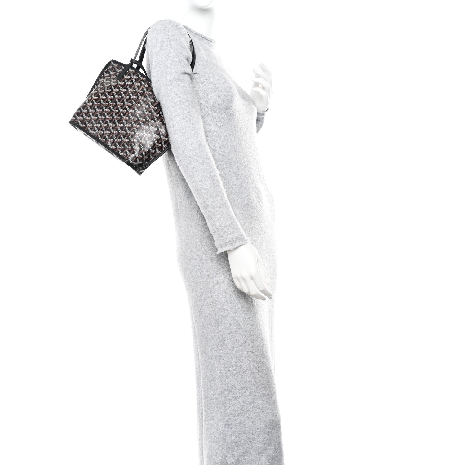 Goyard Goyardine Reversible Mini Anjou Black 2 of 19