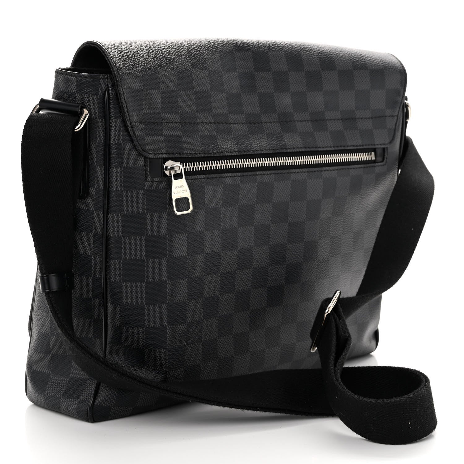 Louis Vuitton Damier Graphite District MM 3 of 9
