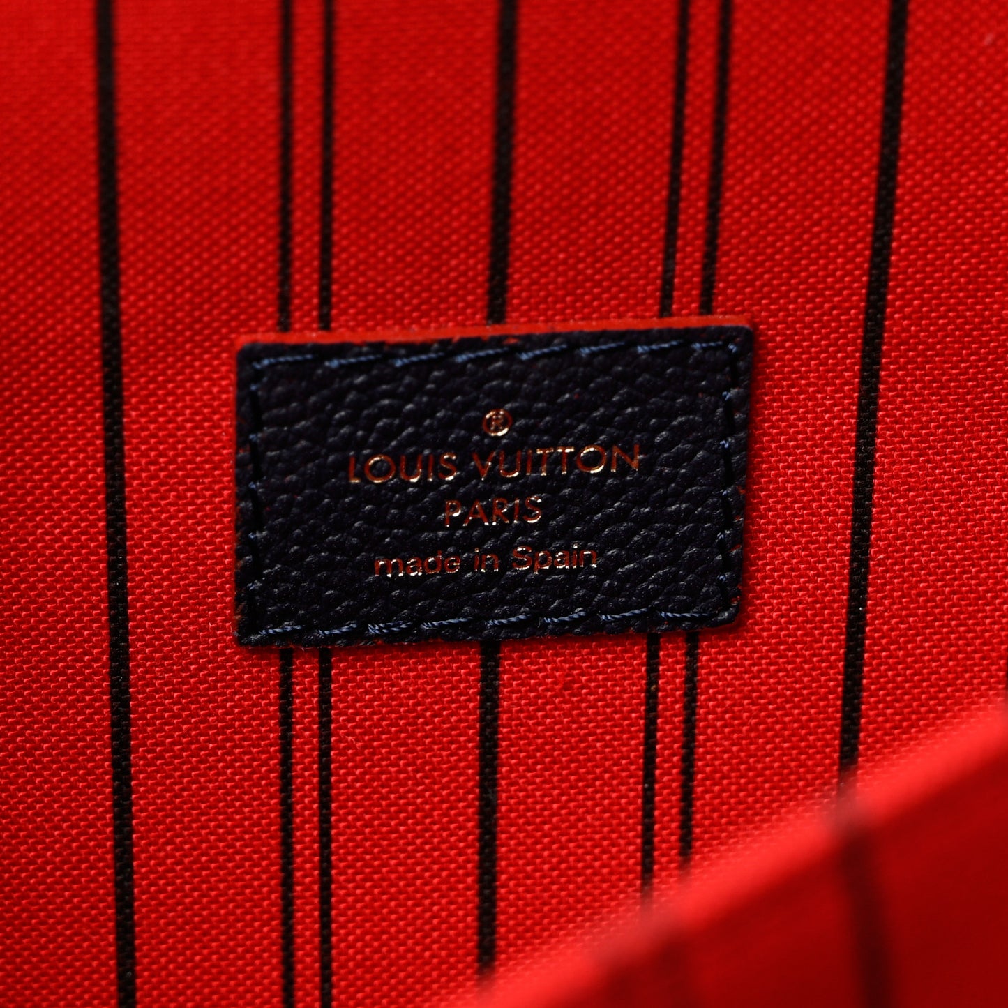Empreinte Pochette Metis Marine Rouge