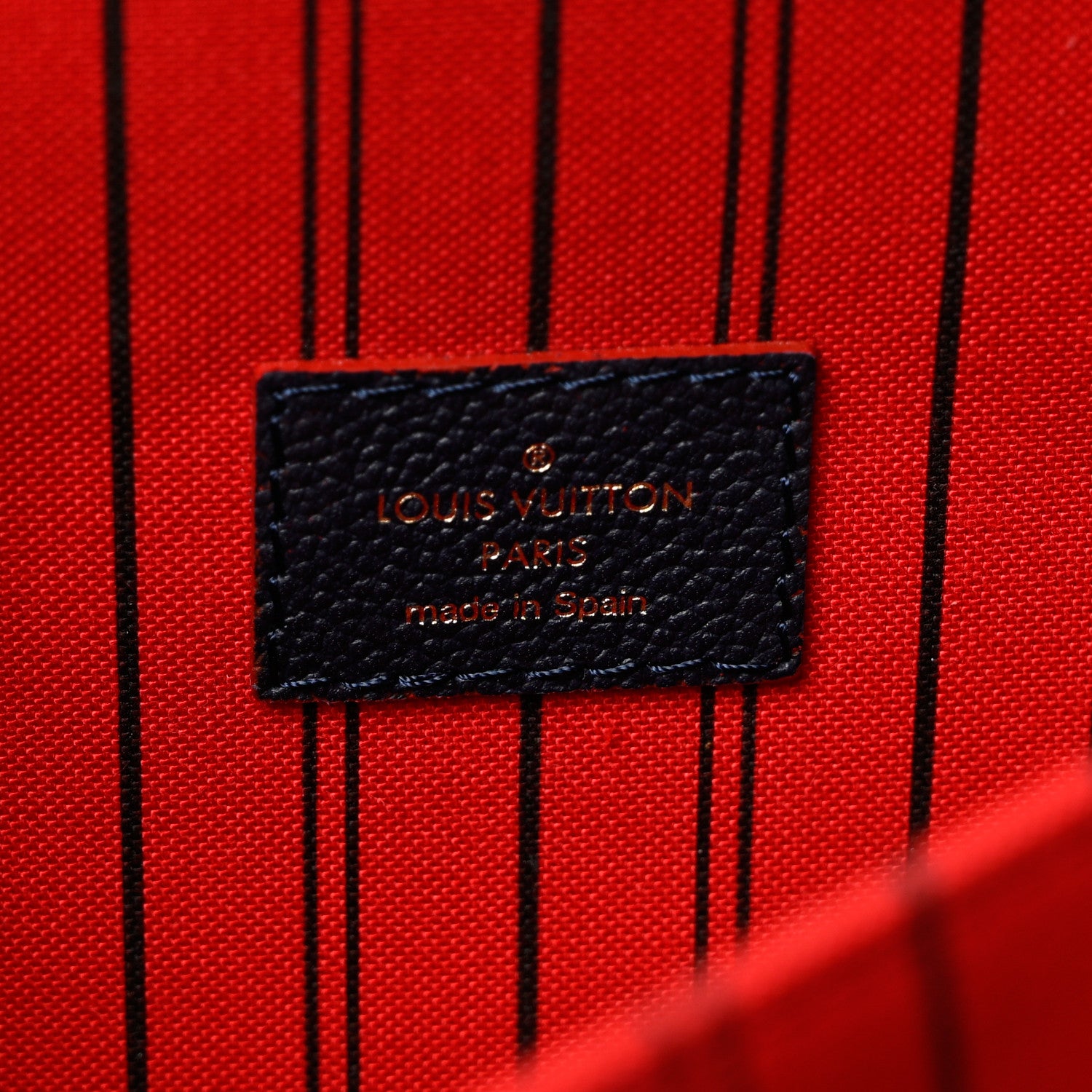 Louis Vuitton Empreinte Pochette Metis Marine Rouge 6 of 8