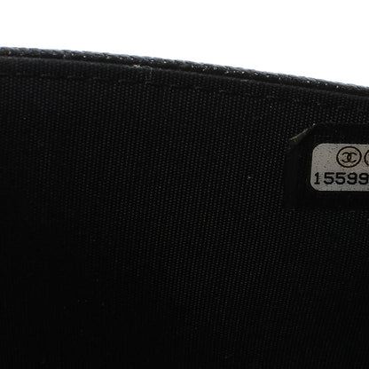 Chanel Caviar Sevruga Wallet On Chain WOC Black 8 of 8