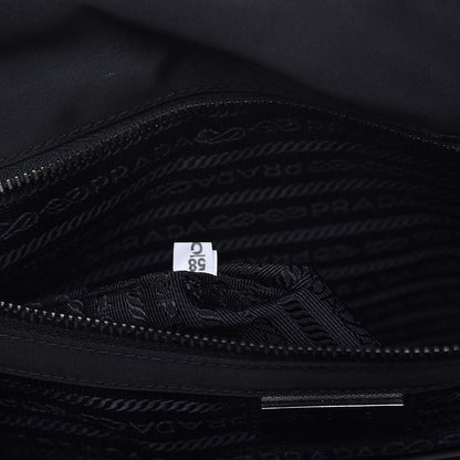 Prada Tessuto Nylon Saffiano Messenger Black 7 of 9