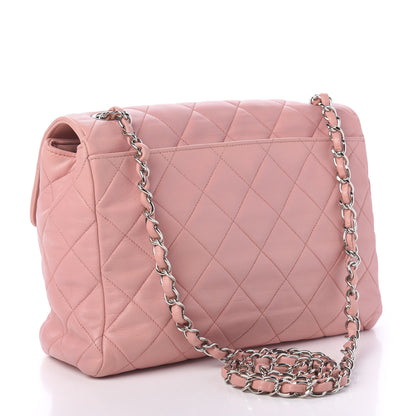 Chanel Lambskin Quilted Small Single Flap Pink 3 of 10