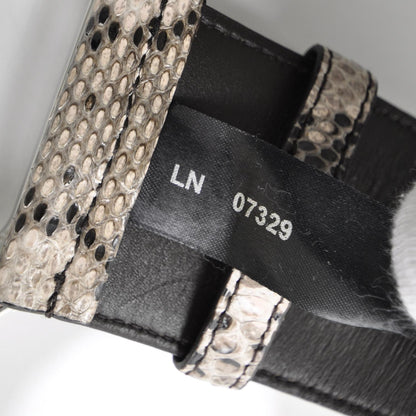 Prada Python Silver Buckle Belt 90 36 6 of 8