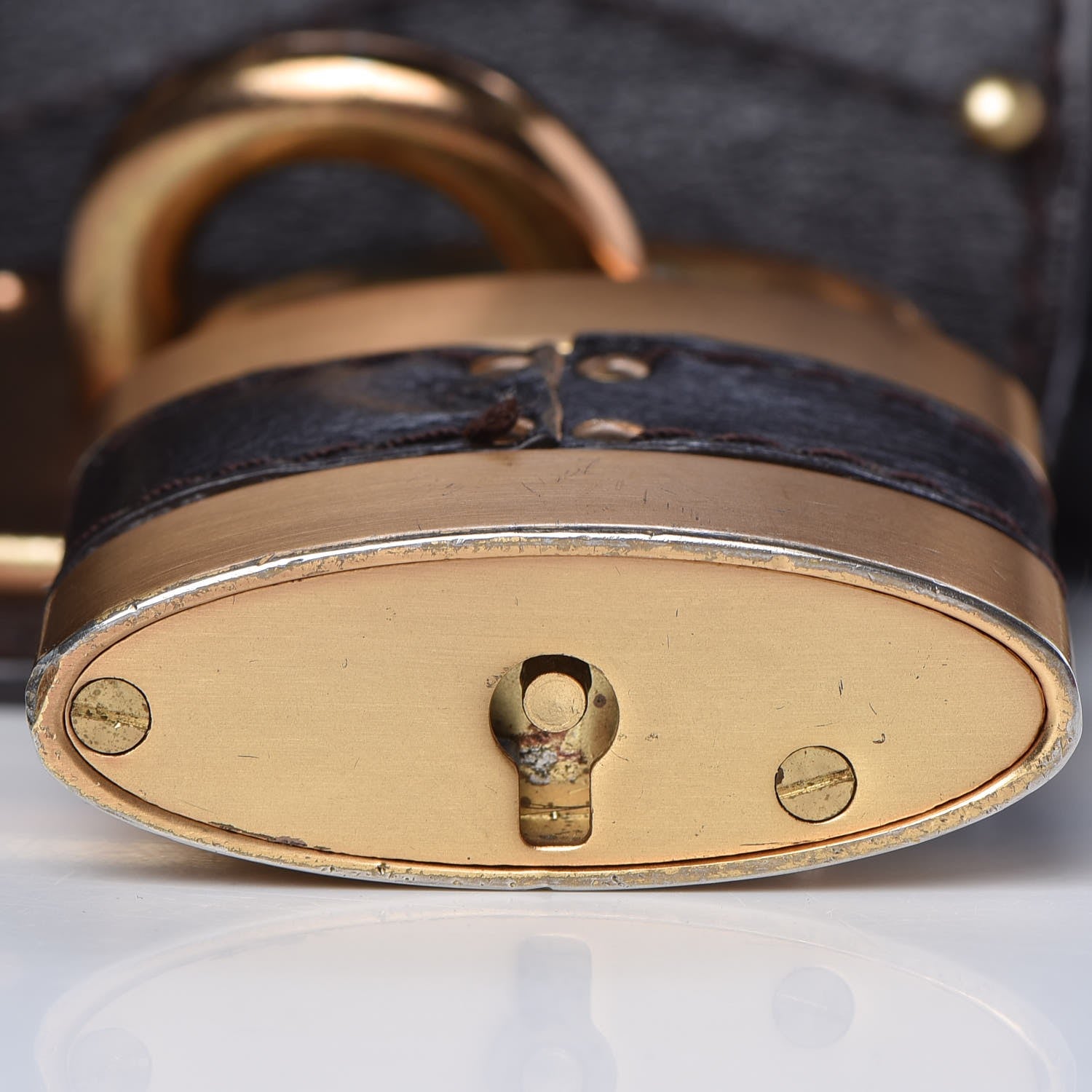 Chloe Calfskin Paddington Satchel Chocolate 25 of 35