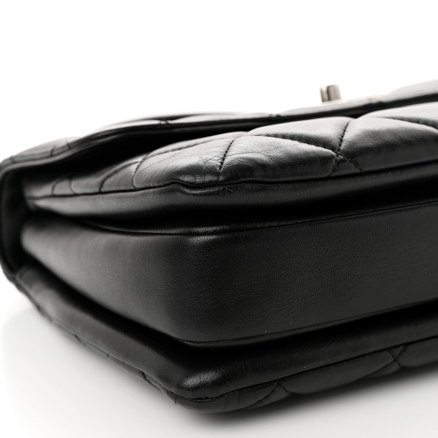 Chanel Lambskin Quilted Small Trendy CC Dual Handle Flap Bag Black 9 of 17