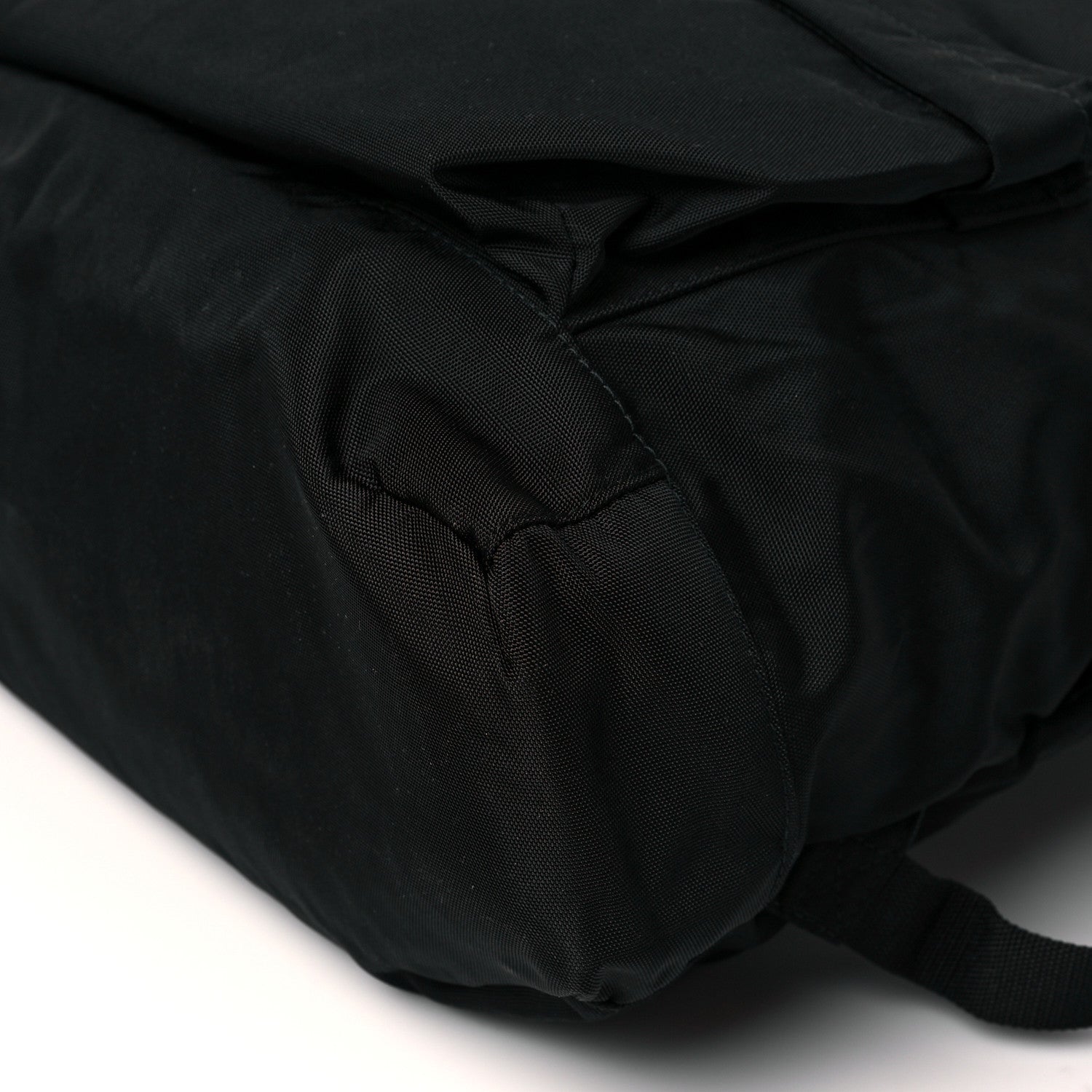 Balenciaga Nylon Political Campaign Logo Embroidered Explorer Backpack Black 9 of 9