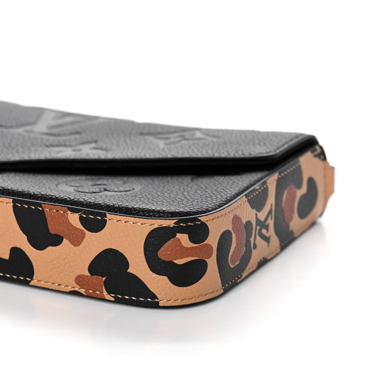 Empreinte Monogram Giant Wild At Heart Felicie Pochette Black