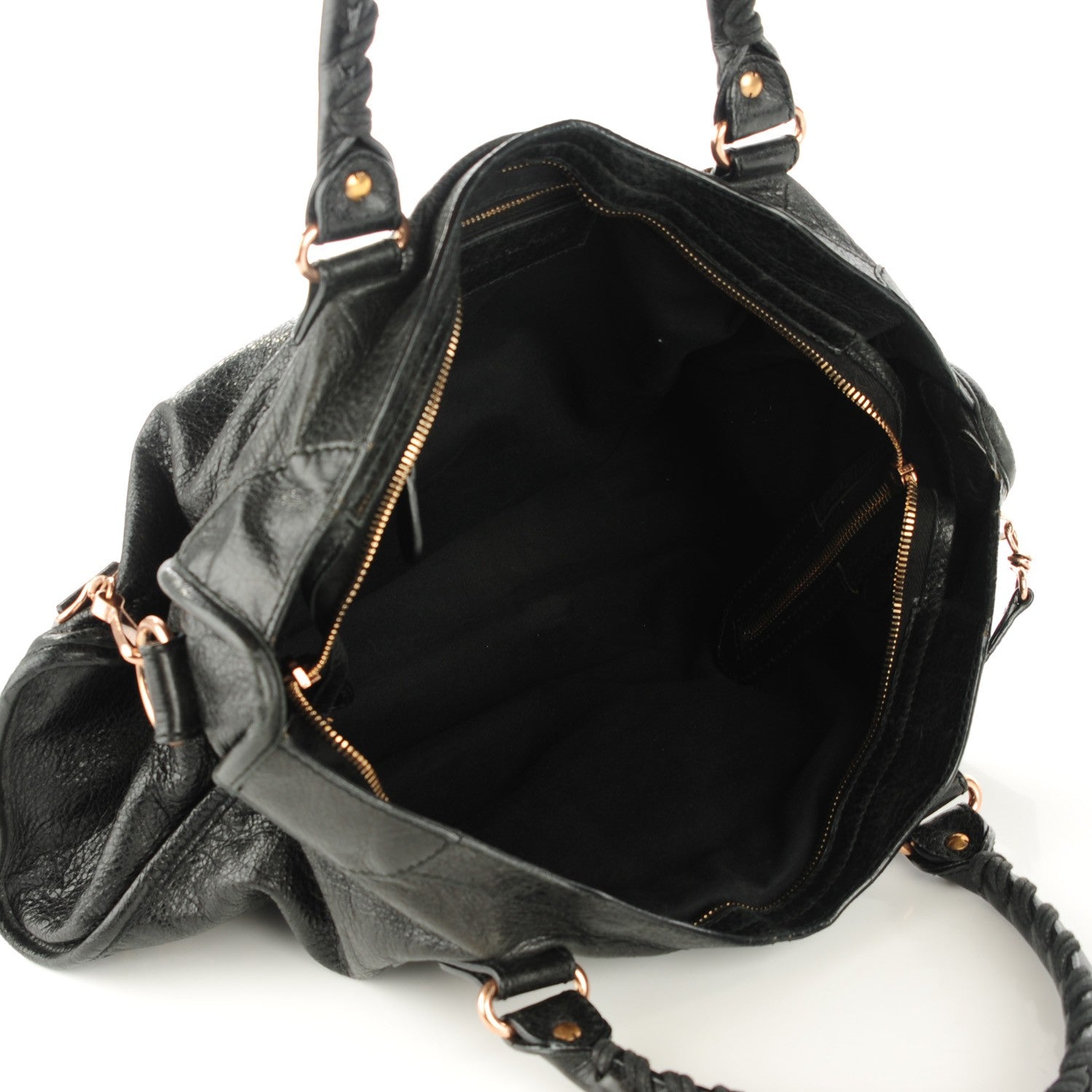 Balenciaga Agneau Giant 12 Rose Gold Hardware City Black 5 of 10