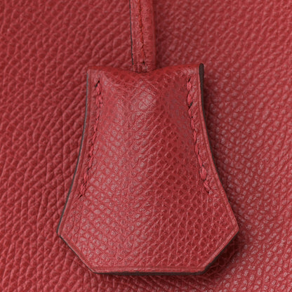 Hermes Epsom Birkin 35 Rouge Casaque 31 of 43