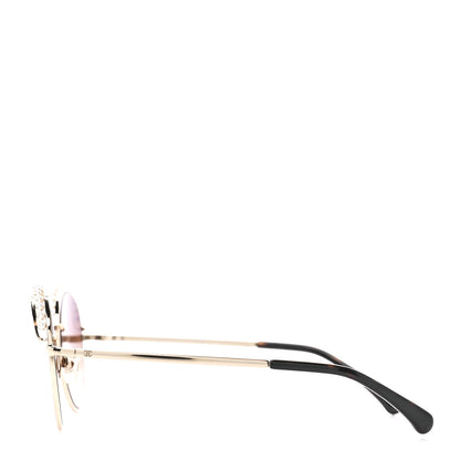 Chanel Pearl Round Sunglasses 4234-H Light Brown 3 of 8