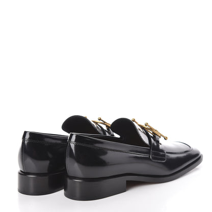 Christian Dior Shiny Calfskin Diordirection Loafers 36 Black 4 of 7