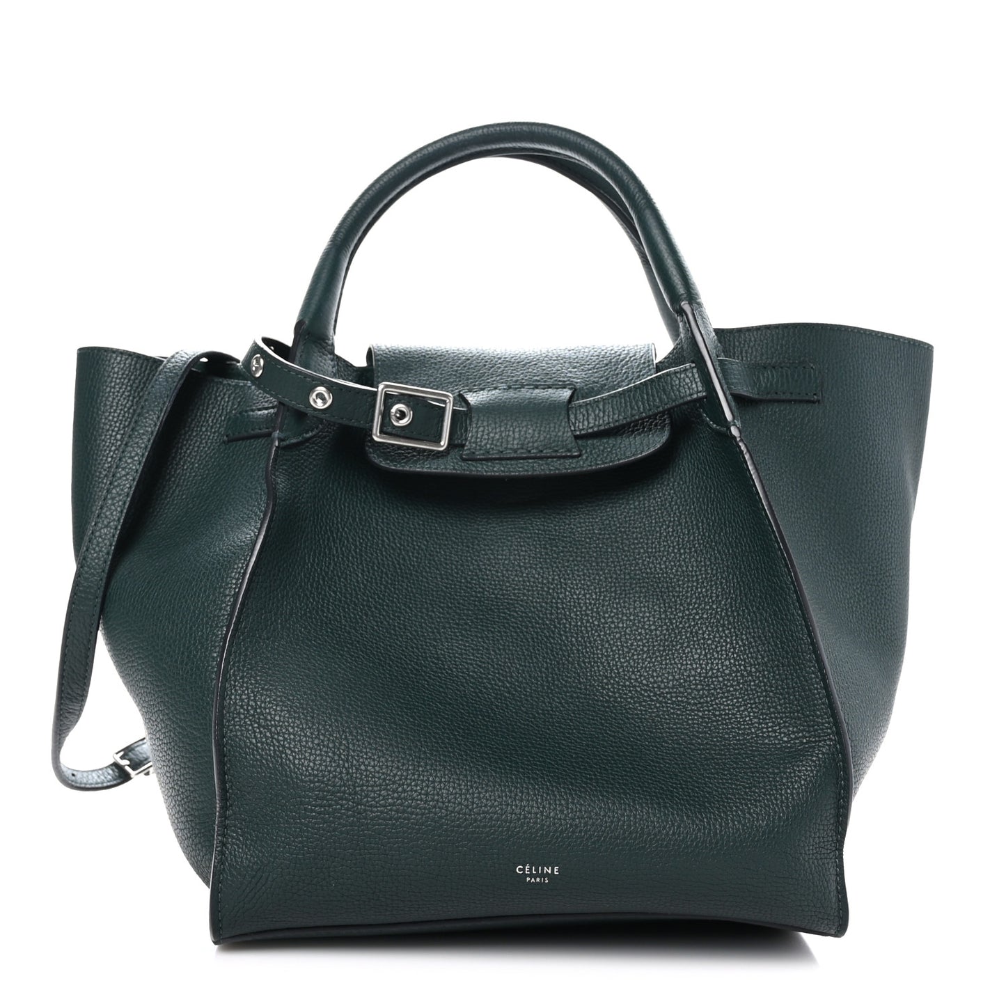 Supple Grained Calfskin Small Big Bag Amazone