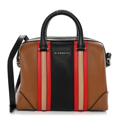 Givenchy Goatskin Colorblock Mini Lucrezia Brown Multicolor 1 of 10