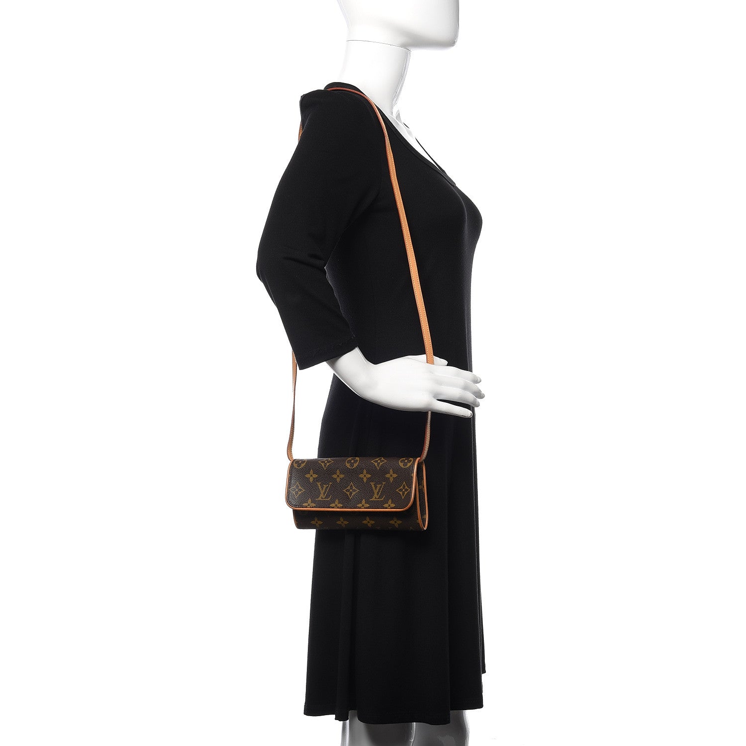 Louis Vuitton Monogram Pochette Twin PM 2 of 10