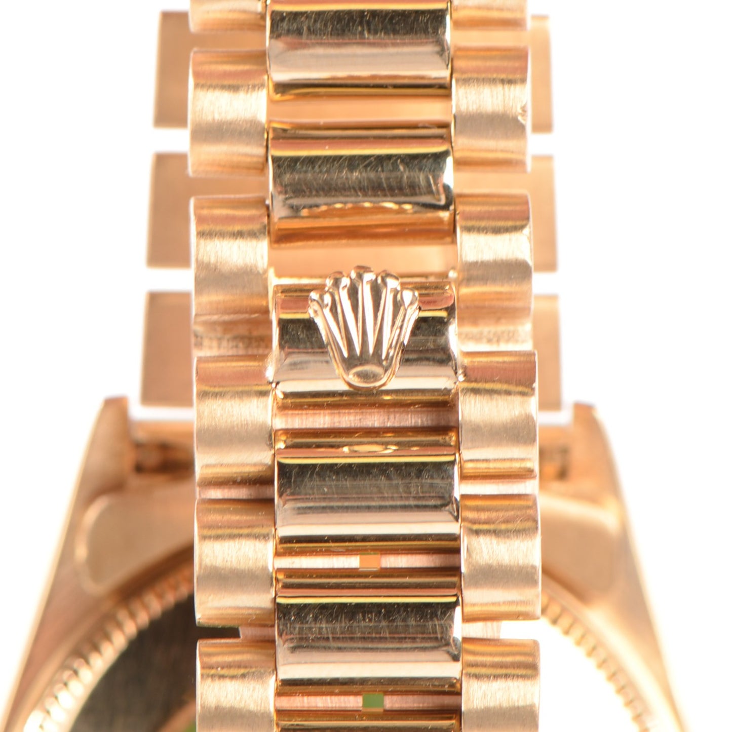 18K Yellow Gold Diamond 31mm Oyster Perpetual Datejust President Watch Champagne 68278