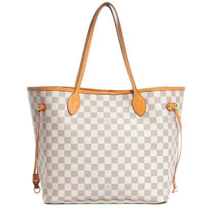 Louis Vuitton Damier Azur Neverfull MM 1 of 7