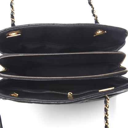 Chanel Caviar Quilted Timeless CC Soft Tote Black 5 of 10