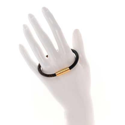 Louis Vuitton Monogram Daily Confidential Bracelet Black 2 of 5
