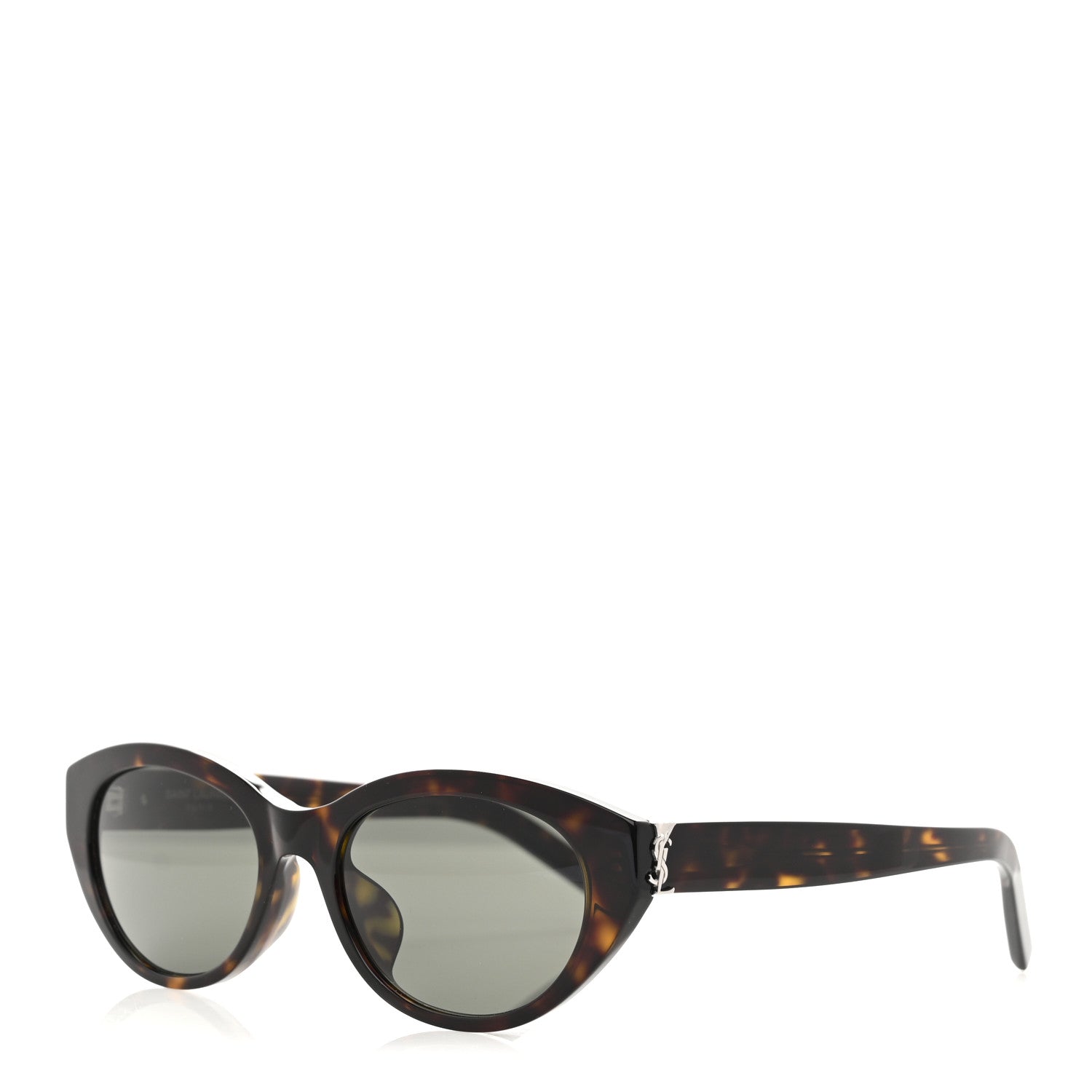 Saint Laurent Acetate Cat Eye Sunglasses SL M148/F Tortoise 1 of 7