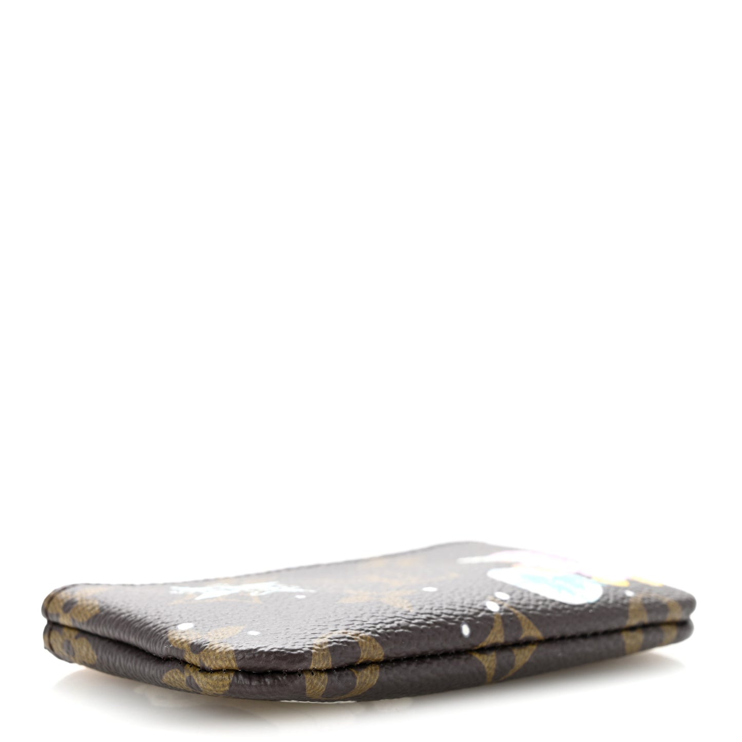 Monogram 2025 Christmas Animation Key Pouch Azur Frost