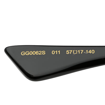 Gucci Aviator Sunglasses GG0062S Black Gold 5 of 7