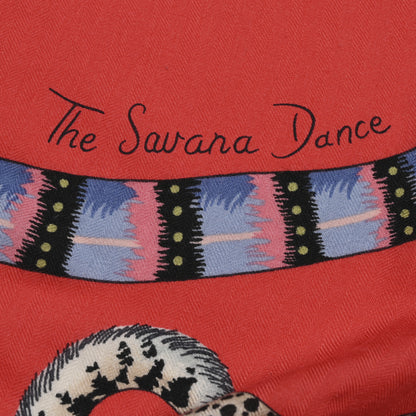 Hermes Cashmere Silk Savana Dance Shawl 140 5 of 8
