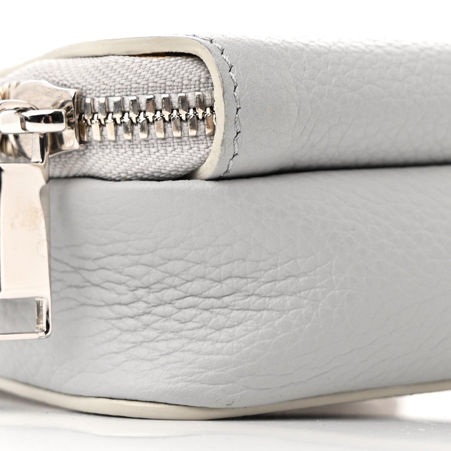 X AIR JORDAN Grained Calfskin Crossbody Grey