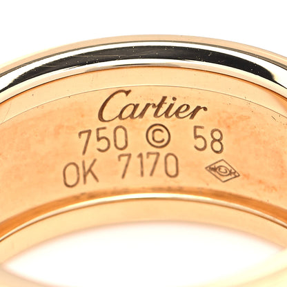Cartier 18K Yellow Gold Diamond 11mm LOVE Ring 58 8.25 4 of 4